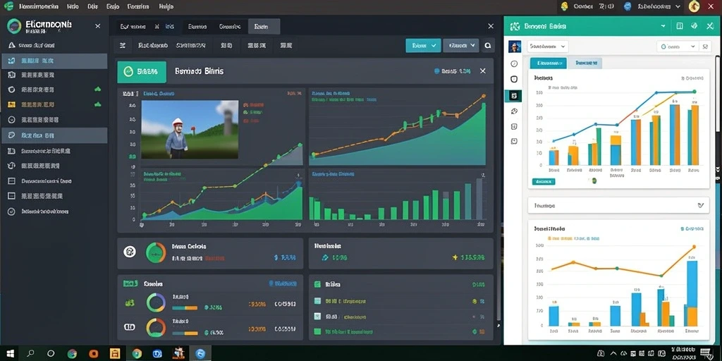 Screenshot menggambarkan fitur live chat untuk dukungan pelanggan cepat.