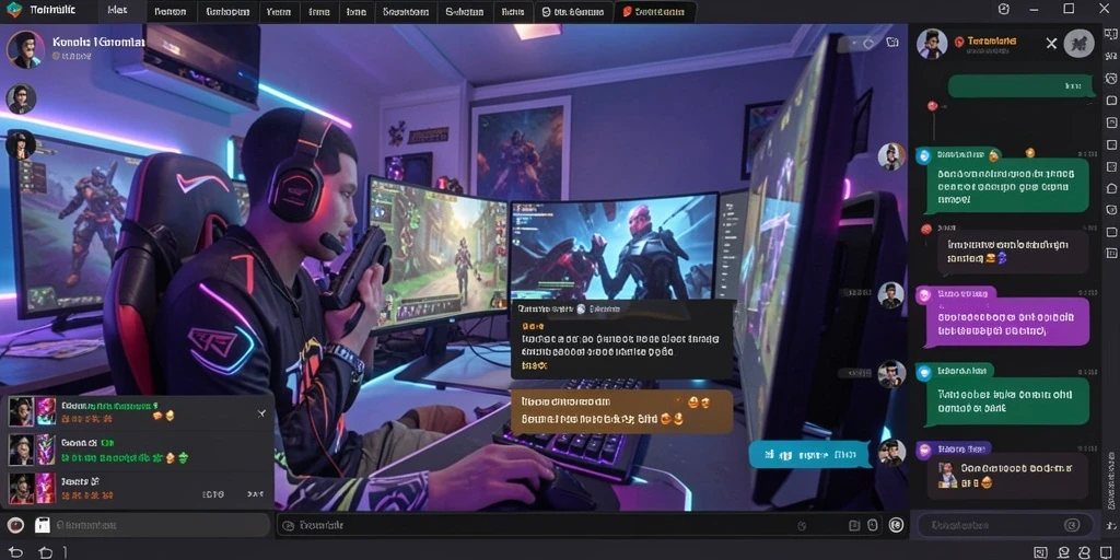Screenshot memperlihatkan karakter utama dalam misi seru.