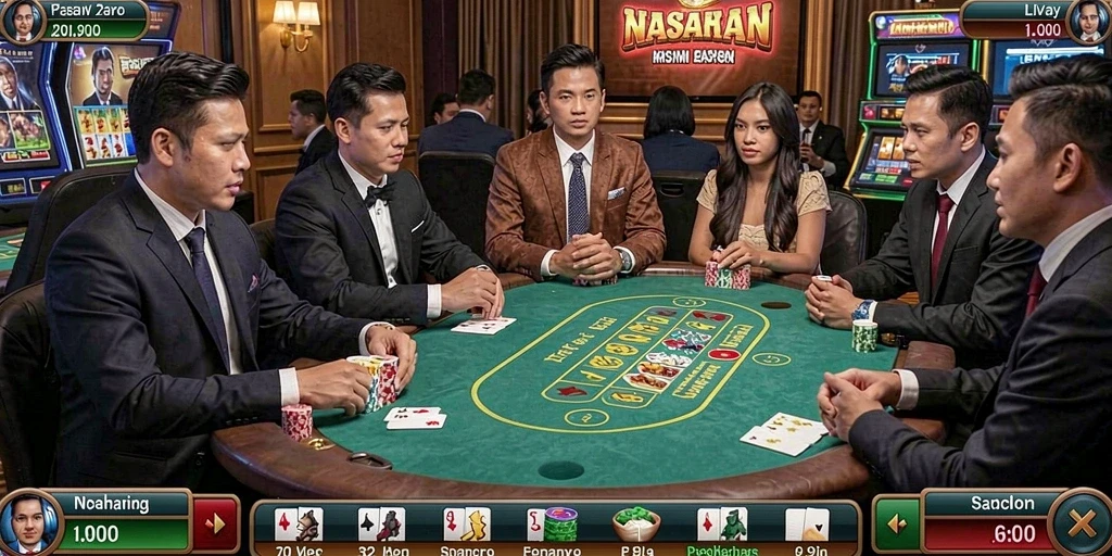 Sistem keamanan yang menjamin data pemain.