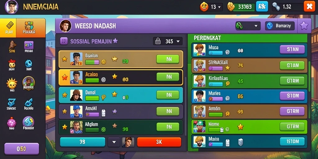 Mode multiplayer untuk bersenang-senang dengan teman.