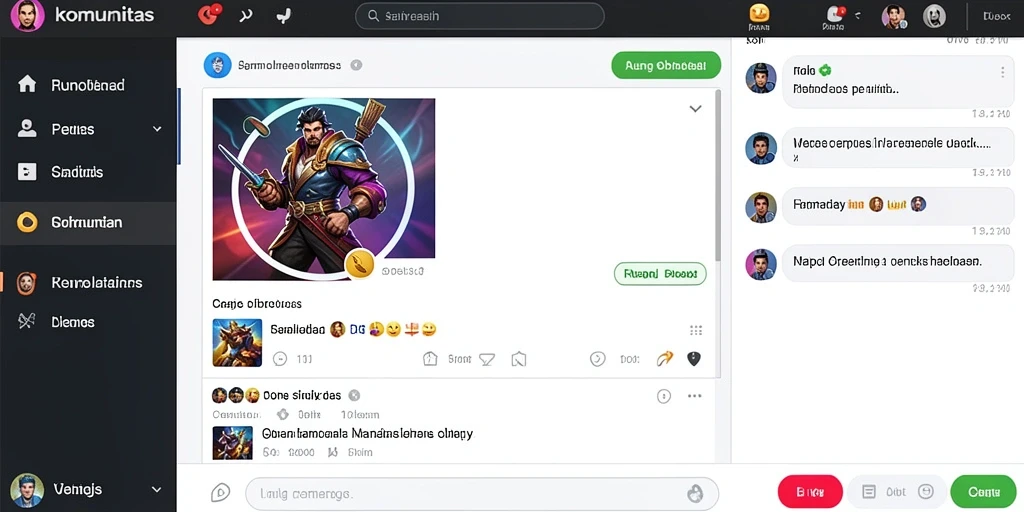 Kompetisi seru dengan pemain lainnya.