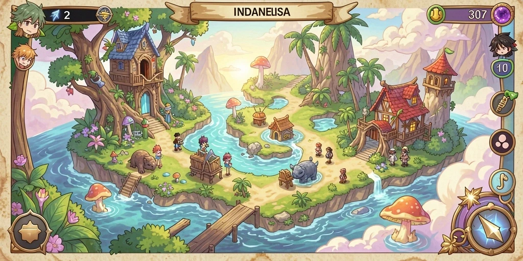 Screenshot menampilkan mode multiplayer yang seru dan interaktif.