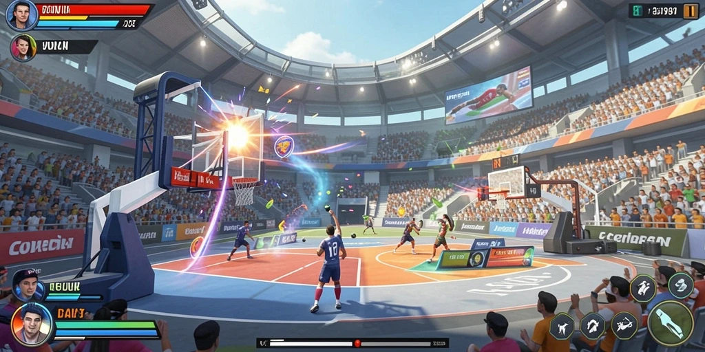 Mode multiplayer yang seru dan kompetitif.
