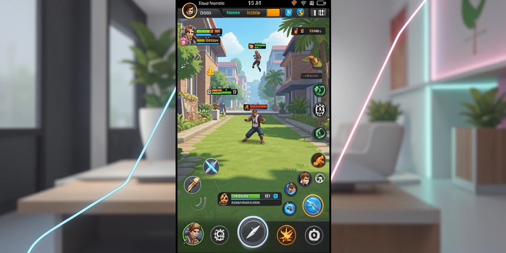 Peta game yang luas dan penuh misteri.